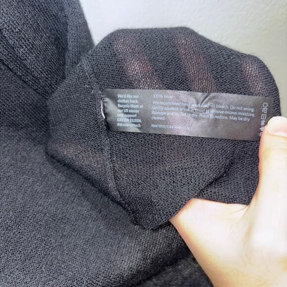 Eileen Fisher 100% Wool Sleeveless Knit Dress - Size XS - Picture 9 of 10